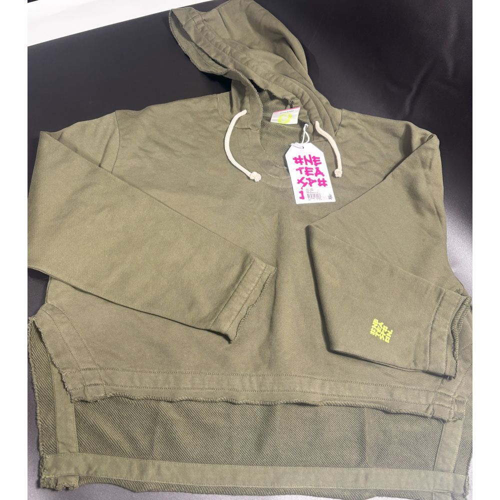 OneTeaspoon NWT Army Sweat Hoody in Khaki Army‎ Green Size Medium MSRP $178